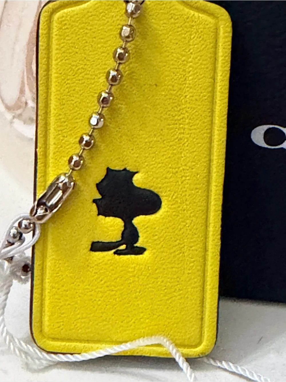 COACH X Peanut Snoopy Woodstock Hangtag